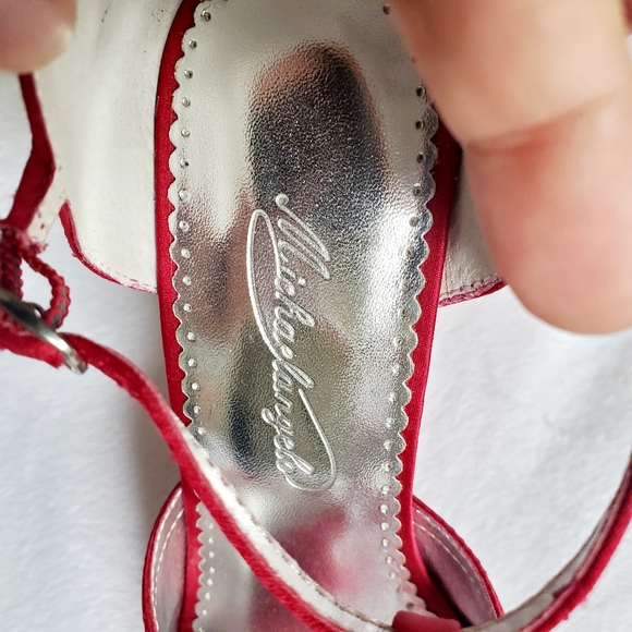 MICHAELANGELO  shoes  61/2 red - Picture 4 of 6